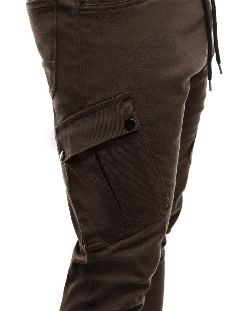 Férfi nadrág jogger Barna OZONEE A/0853