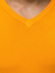 Férfi pulóver Sárga OZONEE TMK/YY03/17