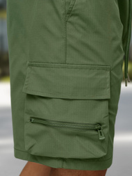 Férfi rövidnadrág khaki OZONEE JS/27K6538/60