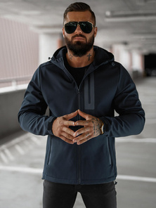Férfi softshell kabát gránát OZONEE JS/27B6513/25Z