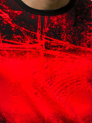 Férfi póló Piros OZONEE JS/SS11017