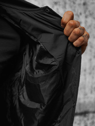 Férfi dzseki fekete OZONEE JS/84M3020/392