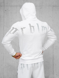 Férfi melegítő együttes fehér OZONEE O/FF3781AB