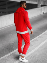 Férfi melegítő együttes piros OZONEE JS/8C59/18Z