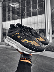 magas sneakersek fekete-bézs OZONEE G/2020