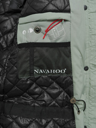 Női téli kabát mentol OZONEE O/W377