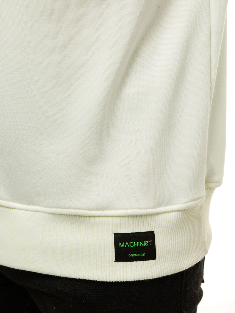 Férfi Melegítő felső Ecru OZONEE MACH/3149