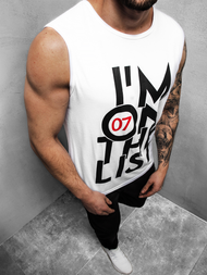 Férfi atléta Fehér OZONEE JS/KS2078Z