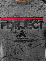 Férfi póló Grafit OZONEE JS/SS10917Z