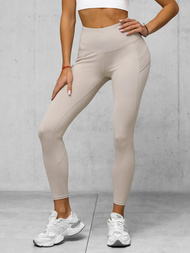 Női Leggings Bézs OZONEE JS/XY24017L