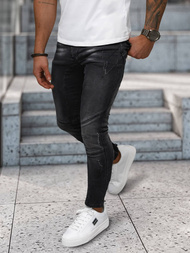 Férfi Farmer Nadrág Fekete OZONEE NB/MP0025NZ