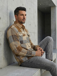 Férfi Ing Camel OZONEE NB/MC728KZ