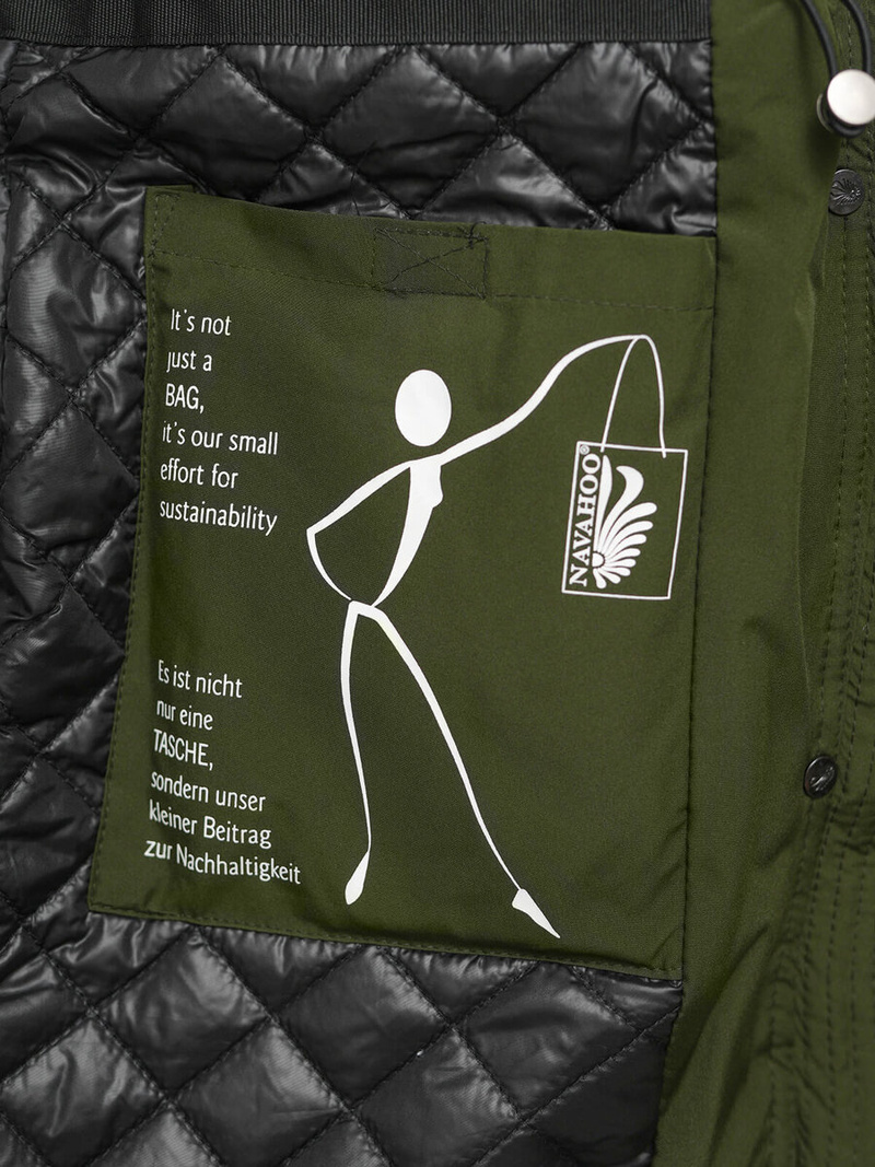 Női téli kabát khaki OZONEE O/W377