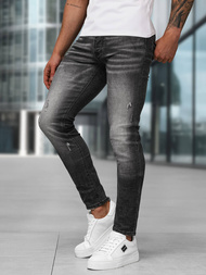 Férfi farmer nadrág fekete OZONEE NB/MP0070NZ