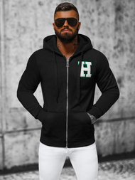 Férfi kapucnis pulóver Fekete OZONEE NB/MF2006