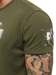 Férfi póló Zöld OZONEE JS/SS100730Z