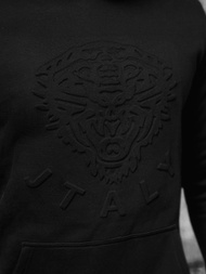 Férfi kapucnis pulóver Fekete OZONEE NB/MF2012