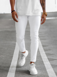 Férfi Farmer Nadrág Fehér OZONEE E/5348/01Z