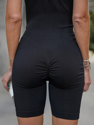 Női sportruha fekete OZONEE JS/18k1831/3