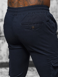 Férfi nadrág chino jogger gránát OZONEE NB/MP0201BS