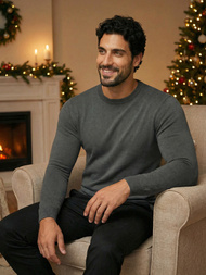 Férfi Pulóver Grafit OZONEE NB/MMB602/3Z