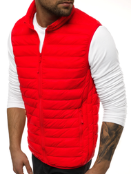 Férfi mellény Piros OZONEE JS/LY32