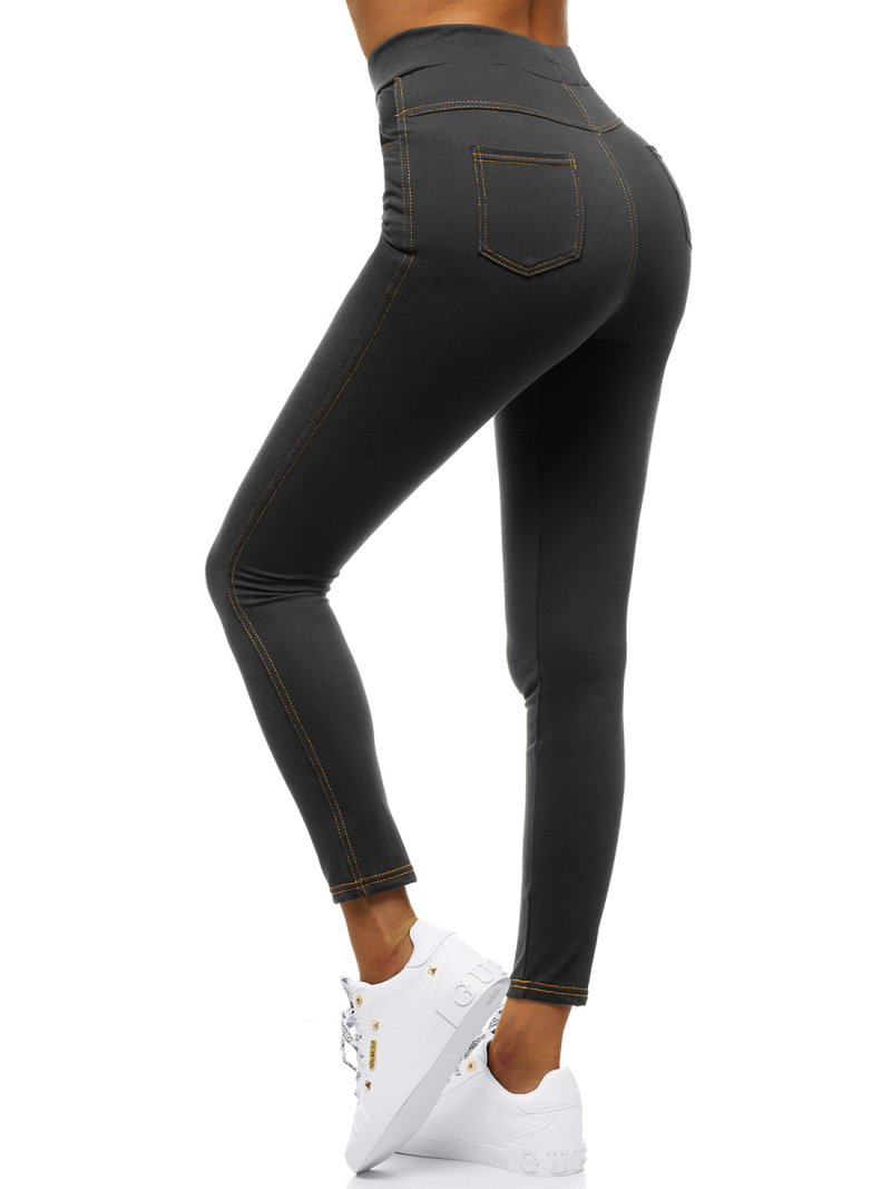 Női leggings Sötét-Szürke OZONEE JS/1016/A2