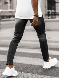 Férfi farmer nadrág fekete OZONEE NB/MP0046NZ