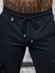 Férfi nadrág chino jogger gránát OZONEE NB/MP0201BS