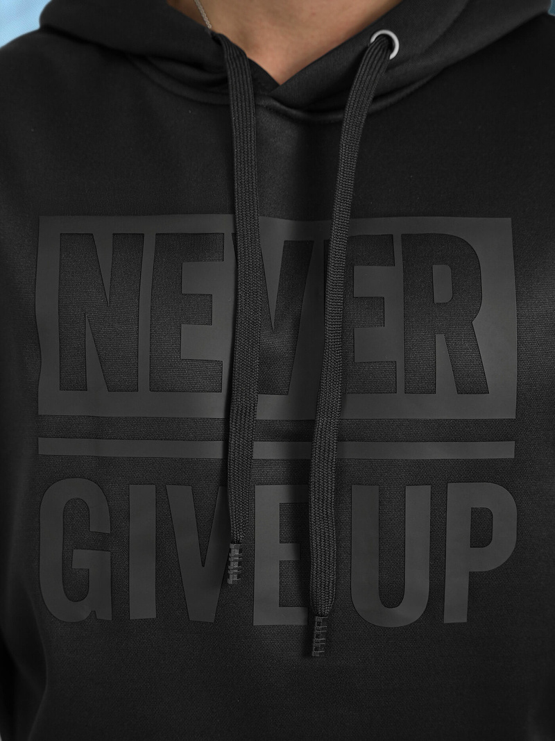 Férfi kapucnis felső fekete OZONEE JS/8B1983/3