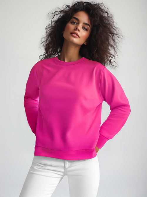 Női pulóver Sötét-rózsaszín OZONEE JS/W01Z