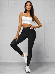Női Leggings Fekete OZONEE JS/17K592/3