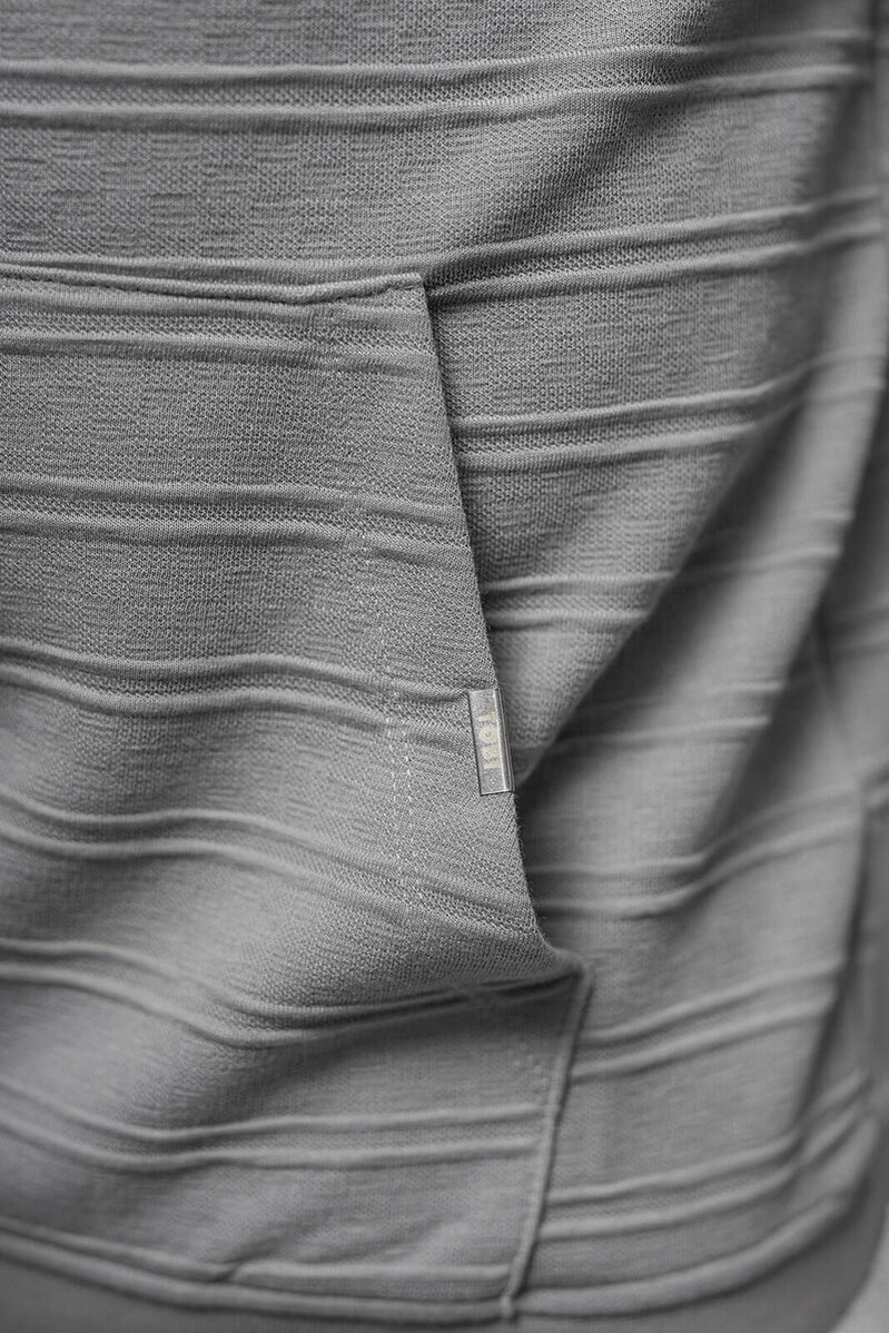 Férfi kapucnis felső szürke OZONEE O/TB2272