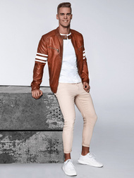 Férfi farmer nadrág Bézs/A OZONEE DP/583