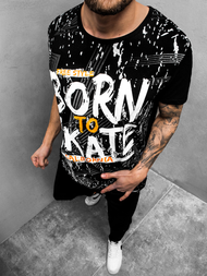 Férfi póló Fekete OZONEE JS/KS1989Z