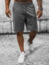 Férfi Rövidnadrág Grafit OZONEE JS/8K289