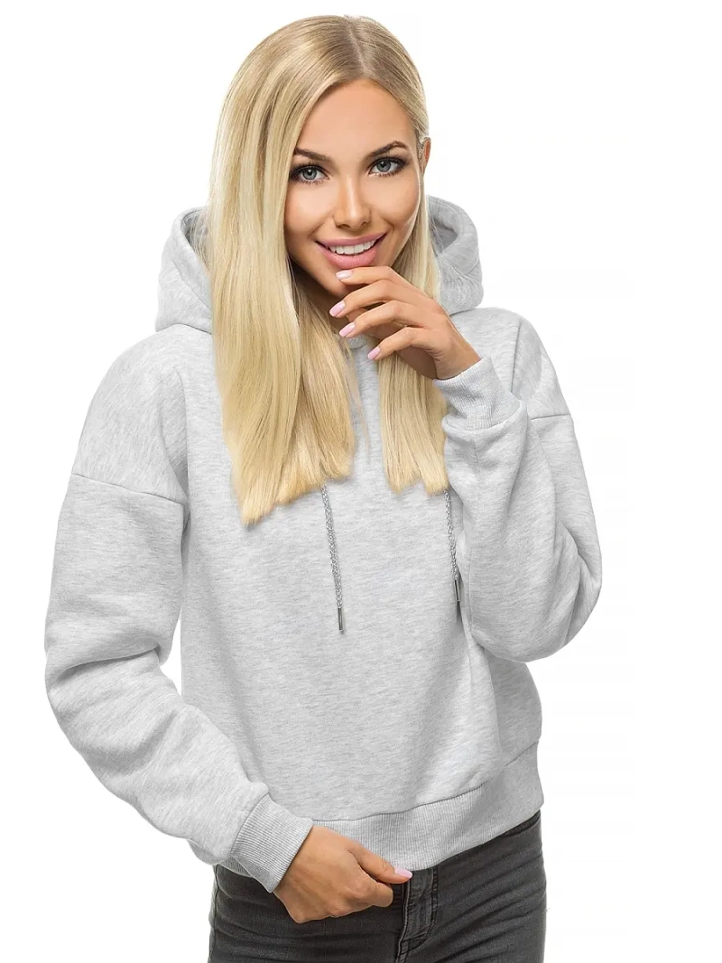 Női Melegítő Felső Világos-szürke OZONEE O/12102