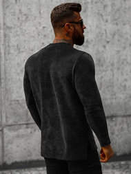 Férfi pulóver Fekete OZONEE O/D7289