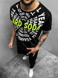 Férfi póló Fekete OZONEE JS/KS1948Z