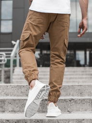 Férfi nadrág jogger camel OZONEE A/404