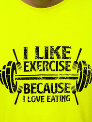 Férfi atléta Sárga-neon OZONEE MACH/M1210