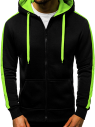 Férfi Melegítő felső Fekete-Akvamarin OZONEE JS/2015