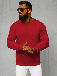 Férfi Melegítő Felső világos sötétvörös OZONEE JS/2001-10Z