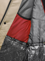 Férfi Steppelt Kabát Bézs OZONEE JS/22M322/62