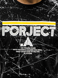 Férfi póló Fekete OZONEE JS/SS10917Z