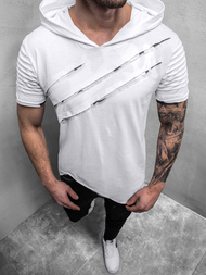 Férfi póló Fehér OZONEE O/1187XZ