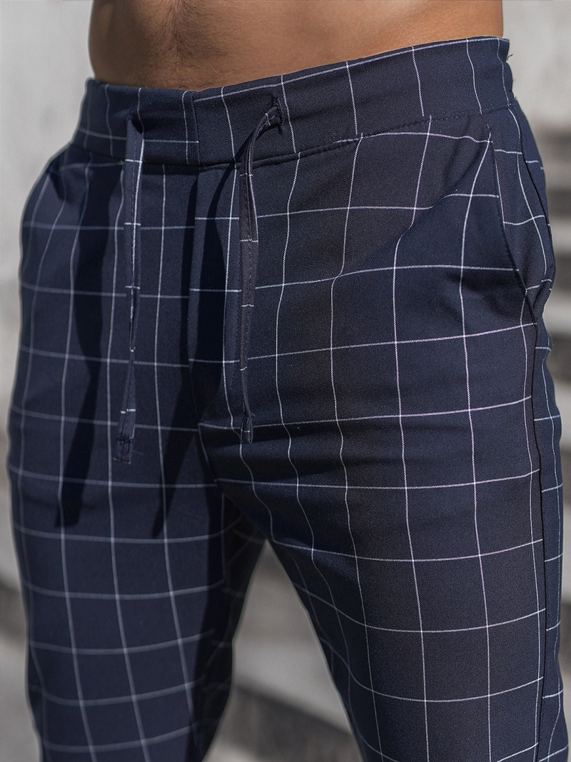 Férfi chino nadrág gránát OZONEE DJ/2275/22Z