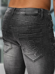 Férfi farmer nadrág fekete OZONEE NB/MP0070NZ