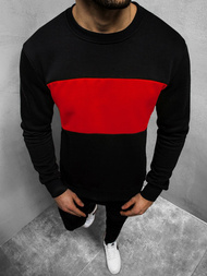 Férfi Melegítő felső Fekete-Piros OZONEE JS/2010Z