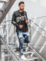 Férfi nadrág jogger Sötét-Kék OZONEE G/1067